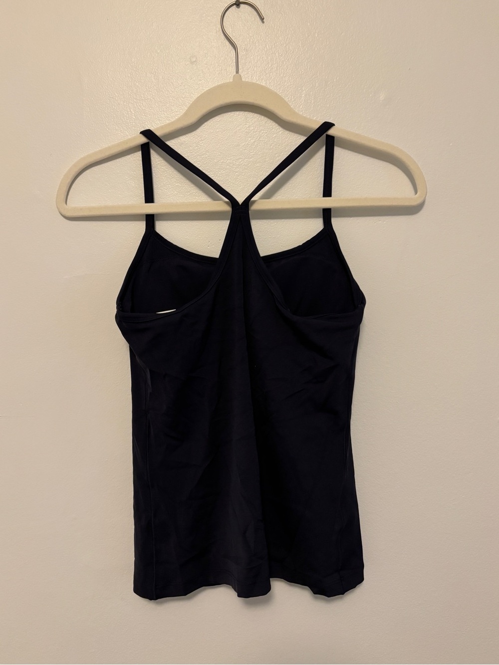 Navy Racerback Tank - Picture 2 of 3